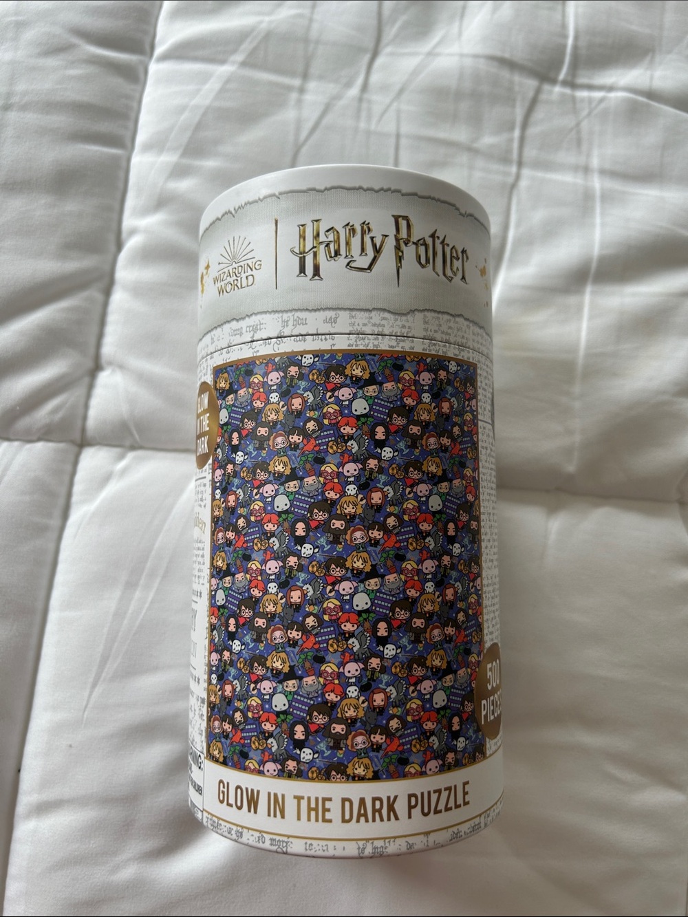 Unopened Harry Potter Glow-in-the-Dark 500-Piece Puzzle - Multicolor
